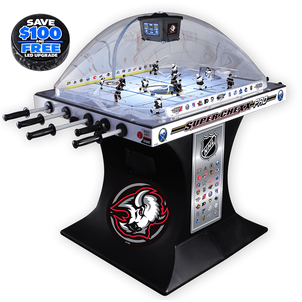 Buffalo Sabres (Goat Head) Special Edition Super Chexx Pro Bubble Hockey
