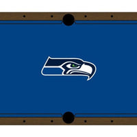 Seattle Seahawks Premium Pool Table Bundle - Walnut Pool Bundle Home Arcade Games   