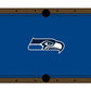 Seattle Seahawks Premium Pool Table Bundle - Walnut Pool Bundle Home Arcade Games   