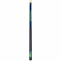 Seattle Seahawks Premium Pool Table Bundle - Black Ash Pool Bundle Home Arcade Games