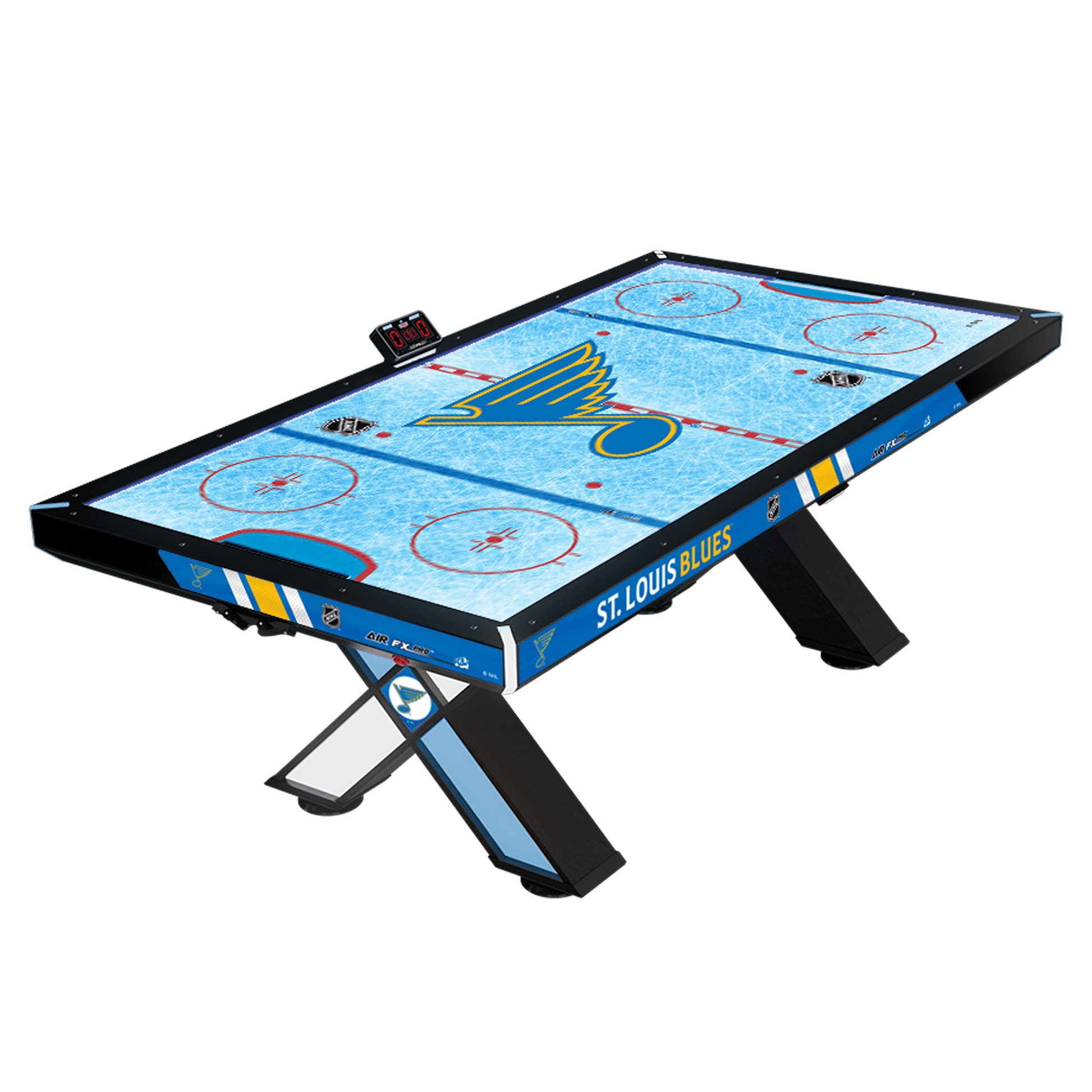 St. Louis Blues NHL Air FX Pro Air Hockey - Call 716-303-4972 or email gkania@icegame.com to order Home Arcade Games