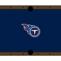 Tennessee Titans Premium Pool Table Bundle - Walnut Pool Bundle Home Arcade Games   