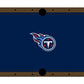 Tennessee Titans Premium Pool Table Bundle - Walnut Pool Bundle Home Arcade Games   