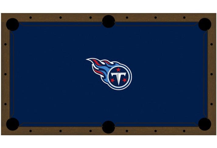 Tennessee Titans Premium Pool Table Bundle - Walnut Pool Bundle Home Arcade Games   