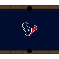 Houston Texans Premium Pool Table Bundle - Walnut Pool Bundle Home Arcade Games   