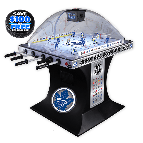 Toronto Maple Leafs NHL Super Chexx Pro Bubble Hockey