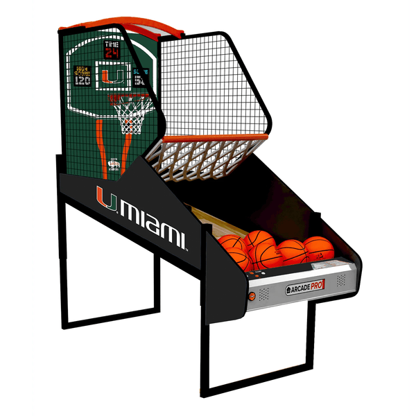 U Miami Hurricanes College Hoops Arcade Collegiate Hoops