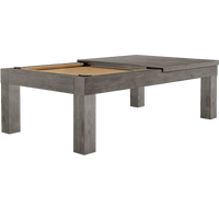 Alta Dining Conversion Top (Charcoal) Pool Bundle Home Arcade Games