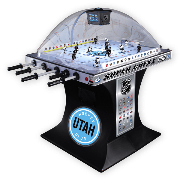 Utah Hockey Club NHL Super Chexx Pro Bubble Hockey Home Arcade Games