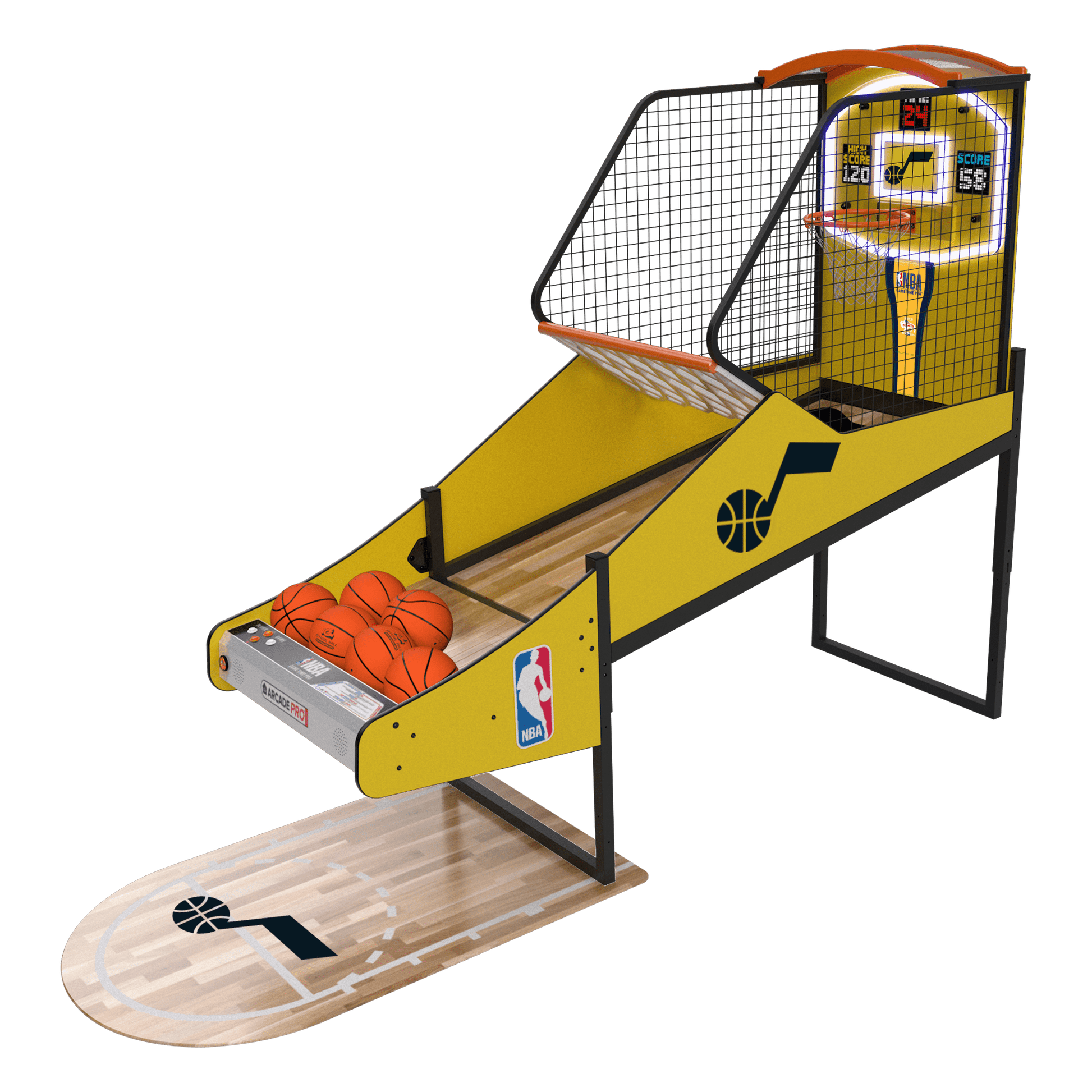 Utah Jazz NBA Game Time Pro Long Arcade Innovative Concepts in Entertainment   