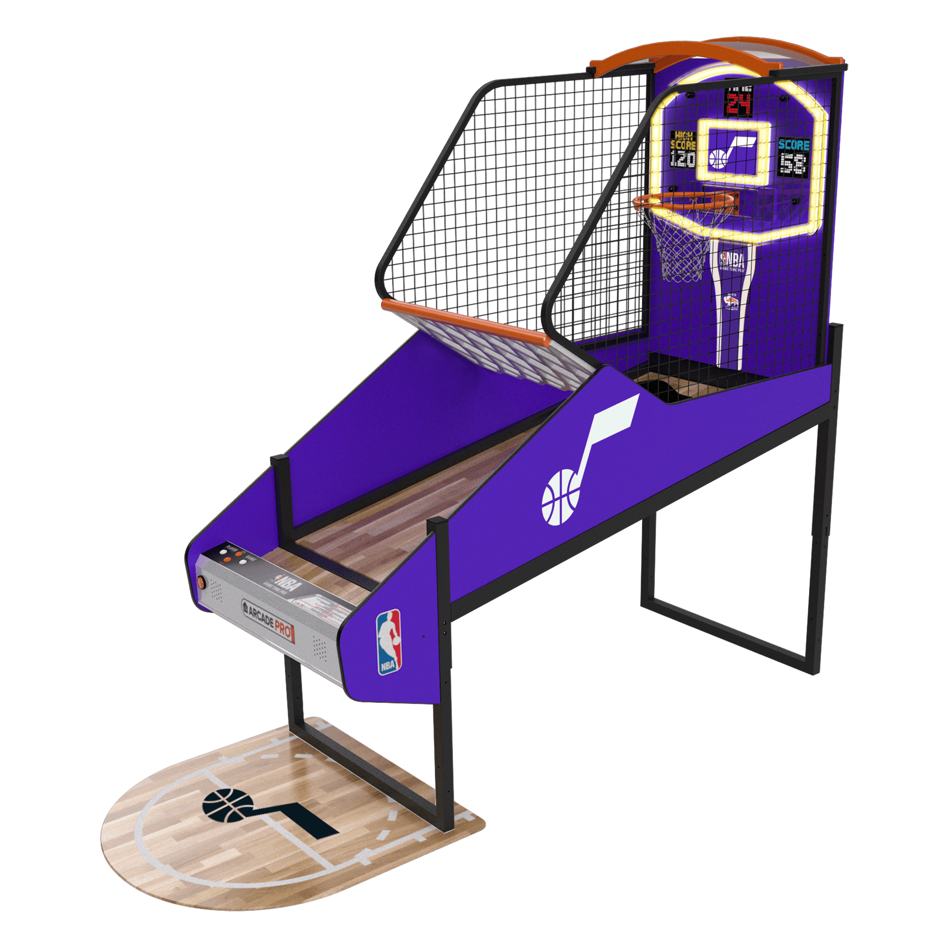 Utah Jazz NBA Game Time Pro Arcade NBA Game Time Pro