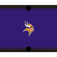 Minnesota Vikings Premium Pool Table Bundle - Black Ash Pool Bundle Home Arcade Games   