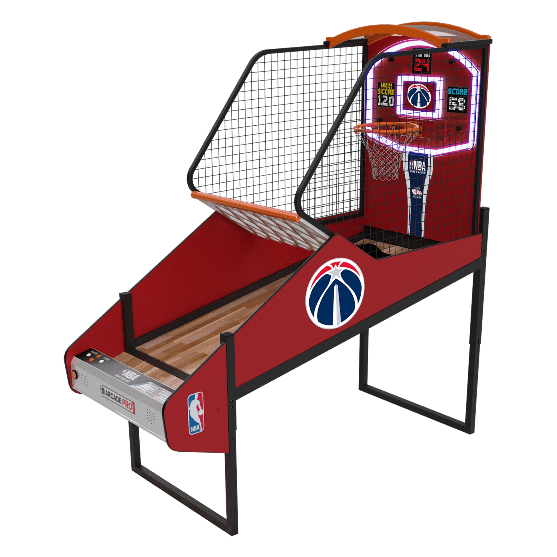 Washington Wizards NBA Game Time Pro Arcade Innovative Concepts in Entertainment   