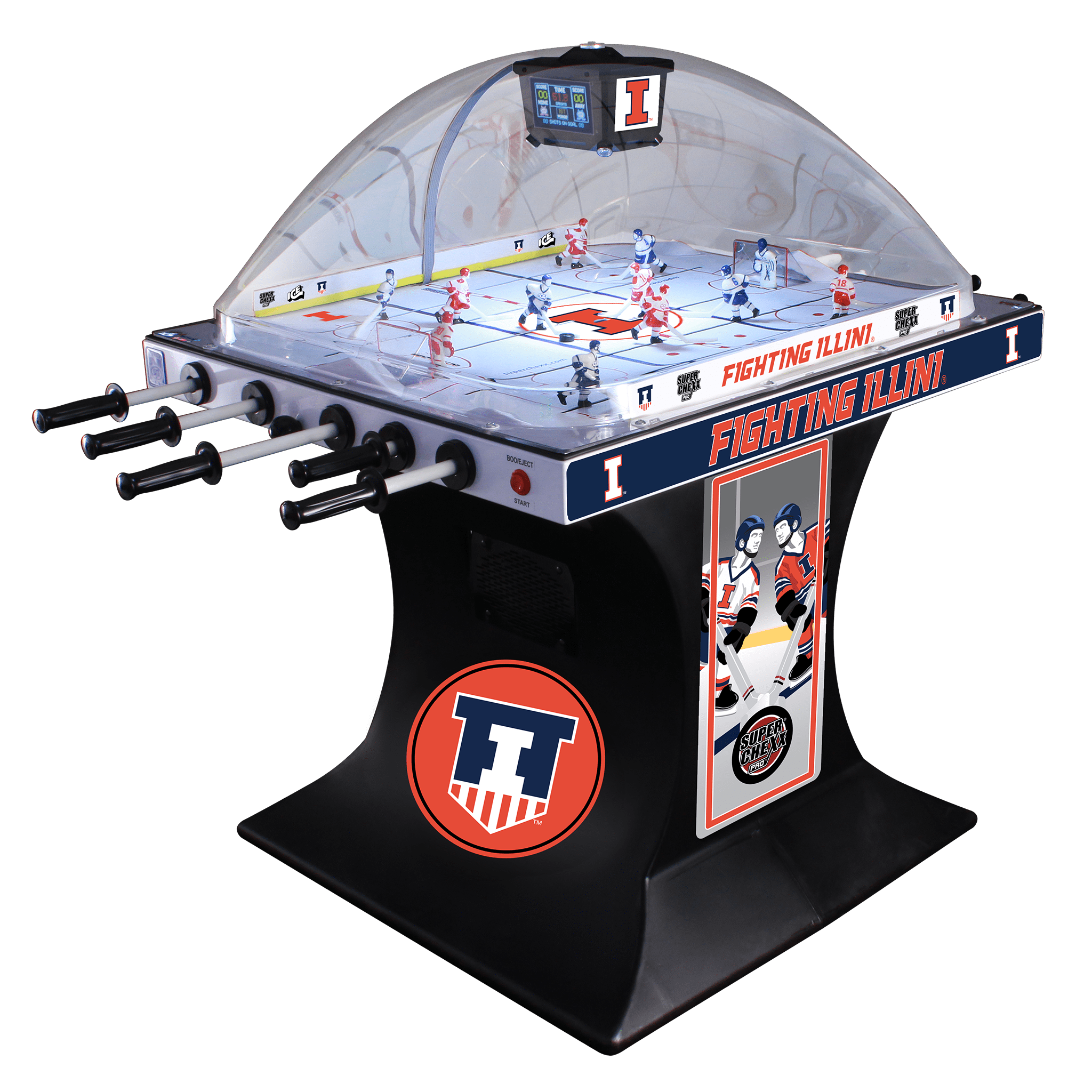 University of Illinois Super Chexx PRO® Bubble Hockey