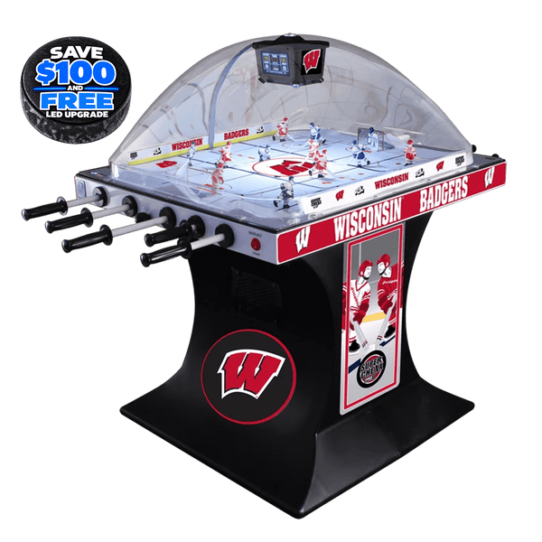 University of Wisconsin Super Chexx PRO® Bubble Hockey