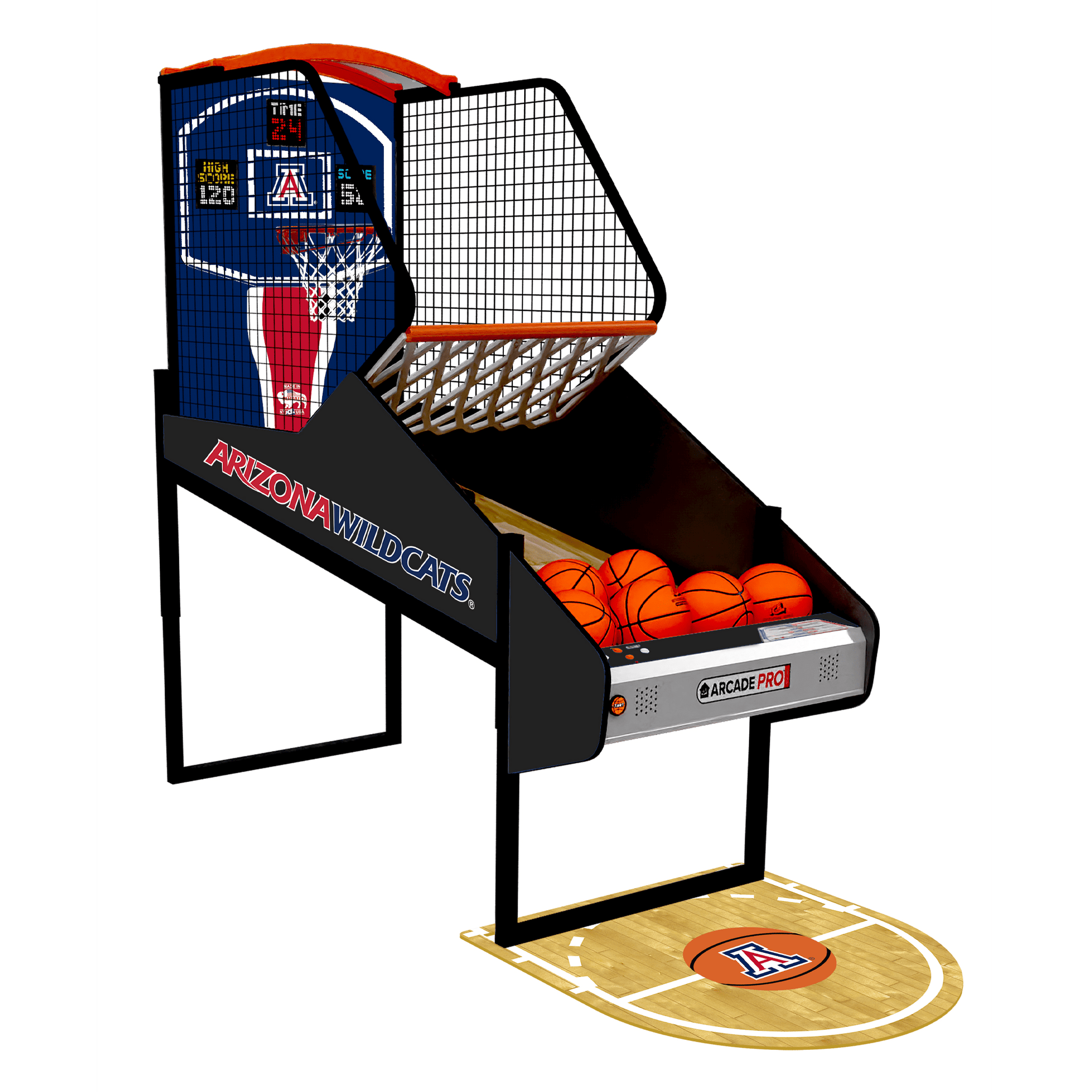 University of Arizona Wildcats College Hoops Arcade Innovative Concepts in Entertainment   