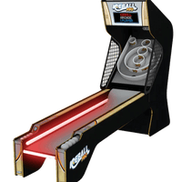 Ready to Ship | ICE Ball Pro Alley Roller with Black Cabinet Gray Playfield Black/wood Graphics Arcade Innovative Concepts in Entertainment