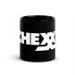 11oz "chexx" Black Glossy Mug MUG Home Arcade Games