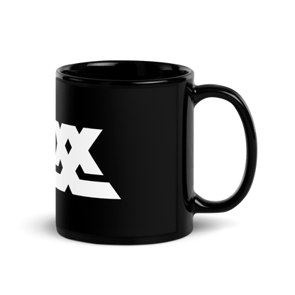 11oz "chexx" Black Glossy Mug MUG Home Arcade Games Default Title