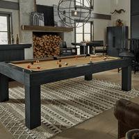 Alta Dining Conversion Top (Black Ash) Pool Bundle Home Arcade Games