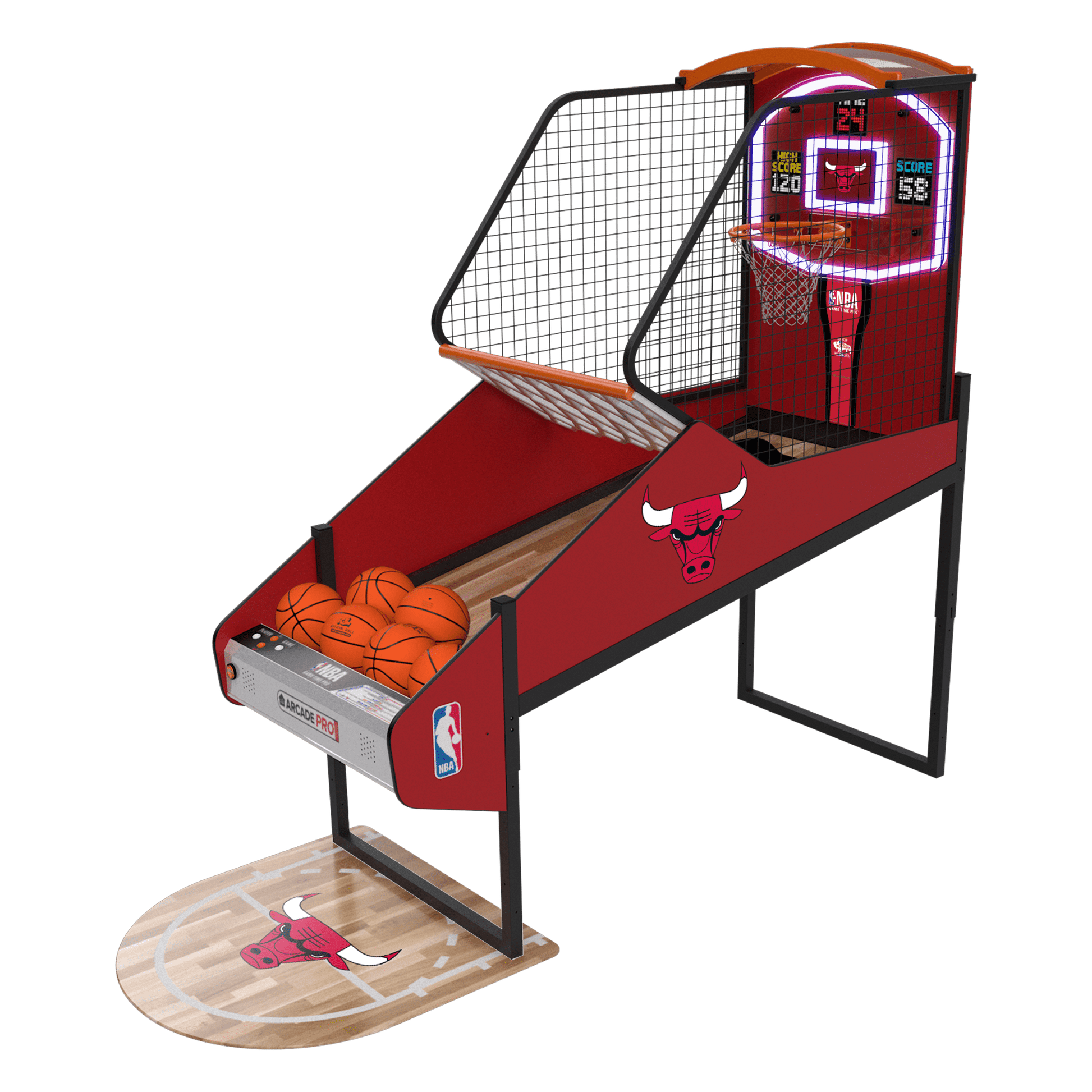 Chicago Bulls NBA Game Time Pro Arcade Innovative Concepts in Entertainment   