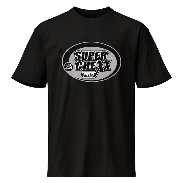 Super Chexx Pro | Men's Premium Short Sleeve Tee T-SHIRT Innovative Concepts in Entertainment, Inc. Black S