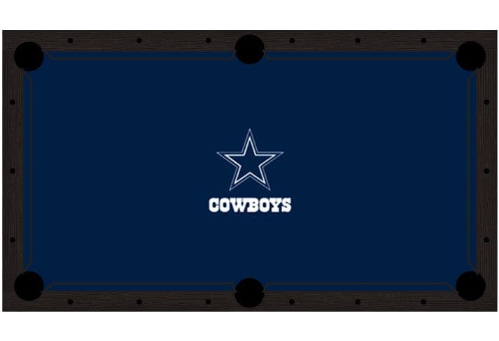 Dallas Cowboys Premium Pool Table Bundle - Black Ash Pool Bundle Home Arcade Games   