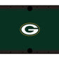 Green Bay Packers Premium Pool Table Bundle - Black Ash Pool Bundle Home Arcade Games   