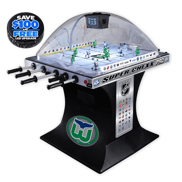Hartford Whalers NHL Super Chexx Pro Bubble Hockey