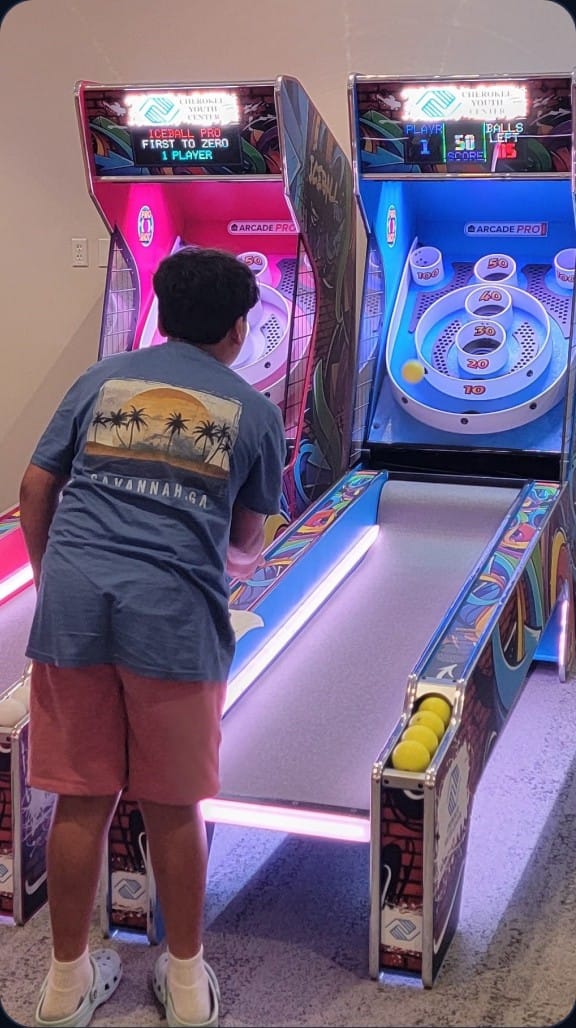 Customer game room