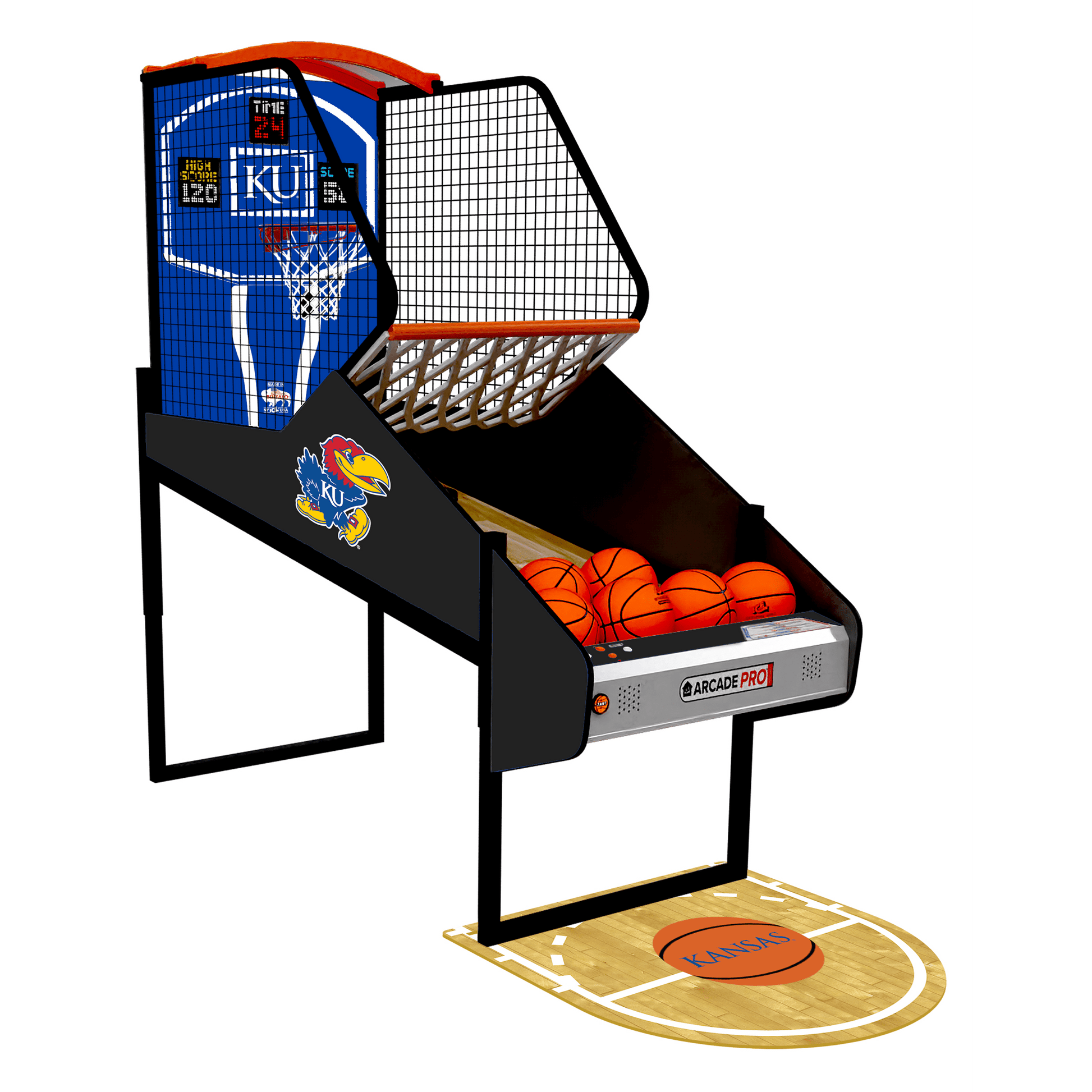Kansas University Jayhawks College Hoops Arcade Innovative Concepts in Entertainment   