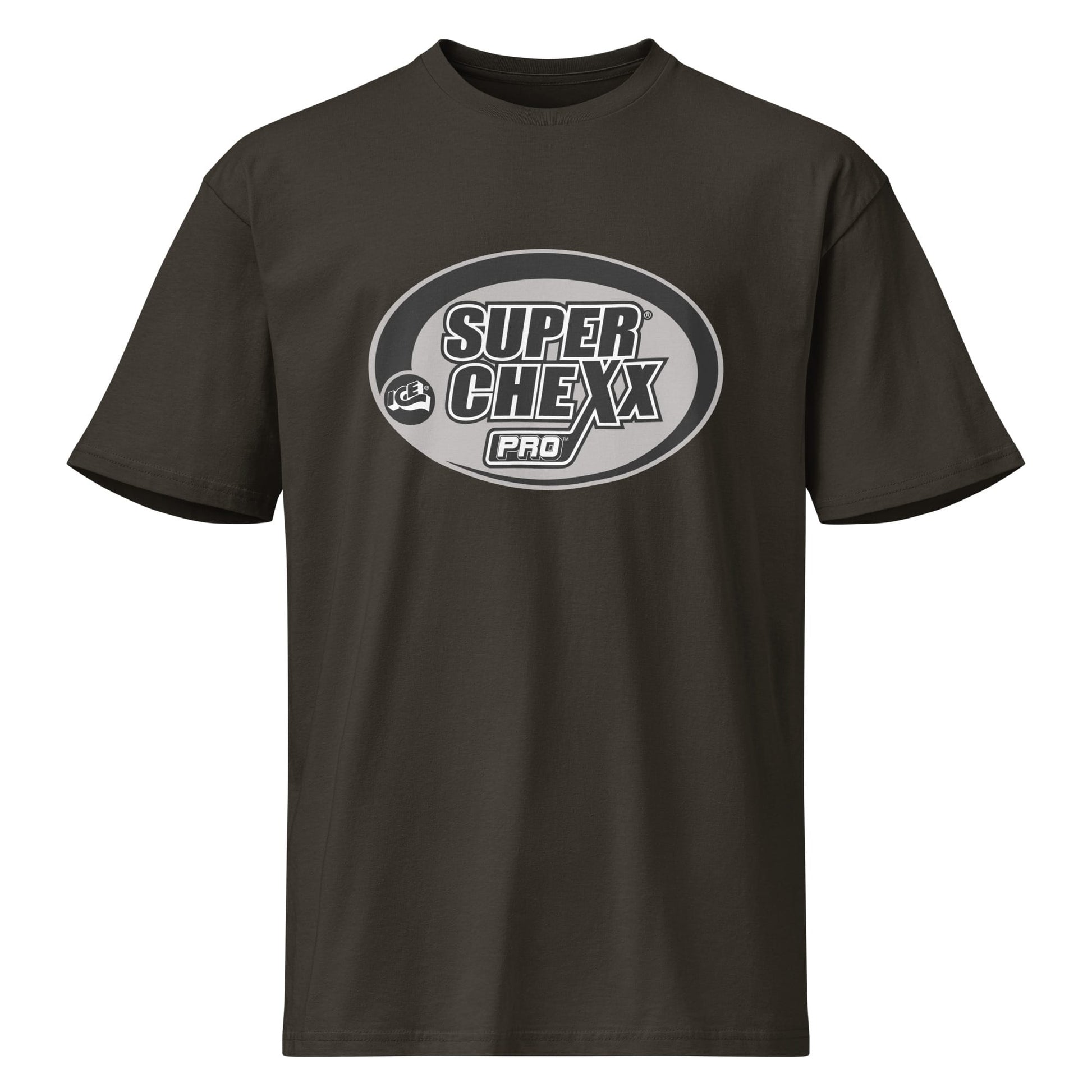 Super Chexx Pro | Men's Premium Short Sleeve Tee T-SHIRT Innovative Concepts in Entertainment, Inc. Vintage Black 2XL