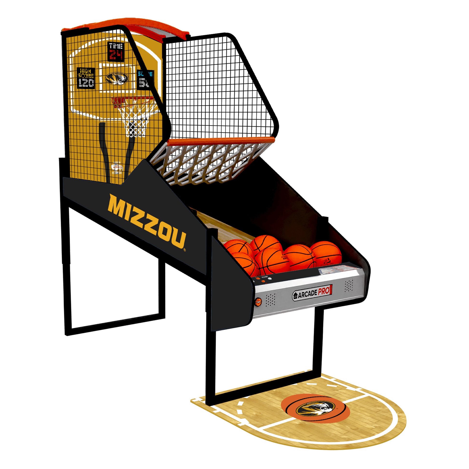 Missouri MIZZOU College Hoops Arcade Innovative Concepts in Entertainment   