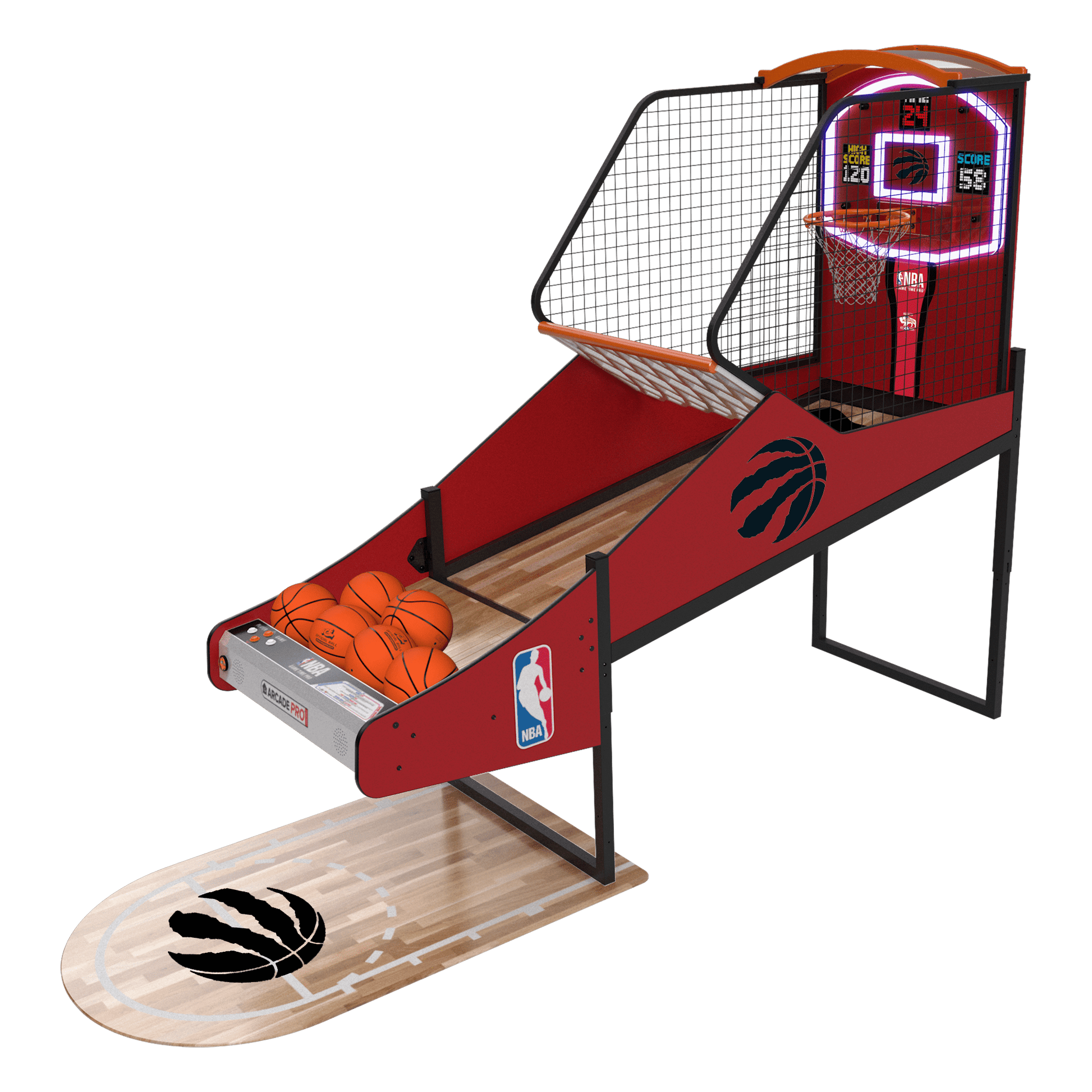 Toronto Raptors NBA Game Time Pro Long Arcade Innovative Concepts in Entertainment   