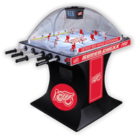 100-year anniversary NHL Detroit Red Wings Super Chexx Pro Bubble Hockey