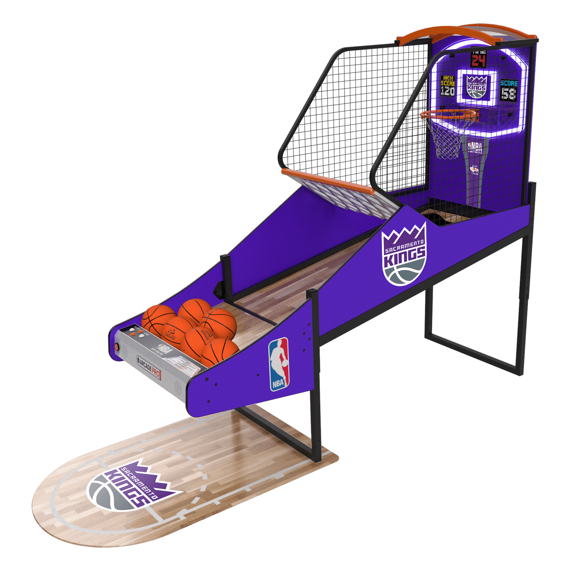 Sacramento Kings NBA Game Time Pro Long Arcade Innovative Concepts in Entertainment   