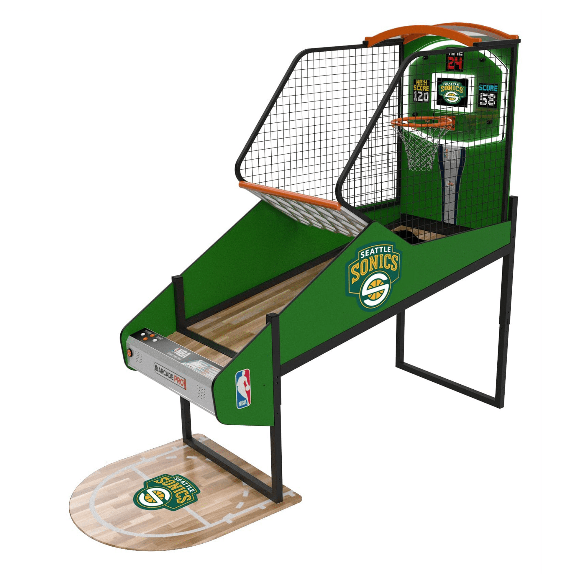 Seattle Sonics NBA Game Time Pro Arcade Innovative Concepts in Entertainment   