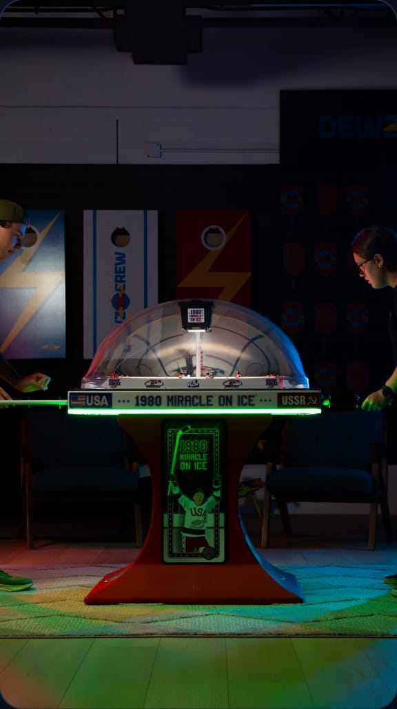 Customer game room