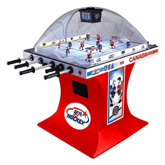 In Stock Gently Used (one time at a tournament) "USA VS CANADA" Ice Game