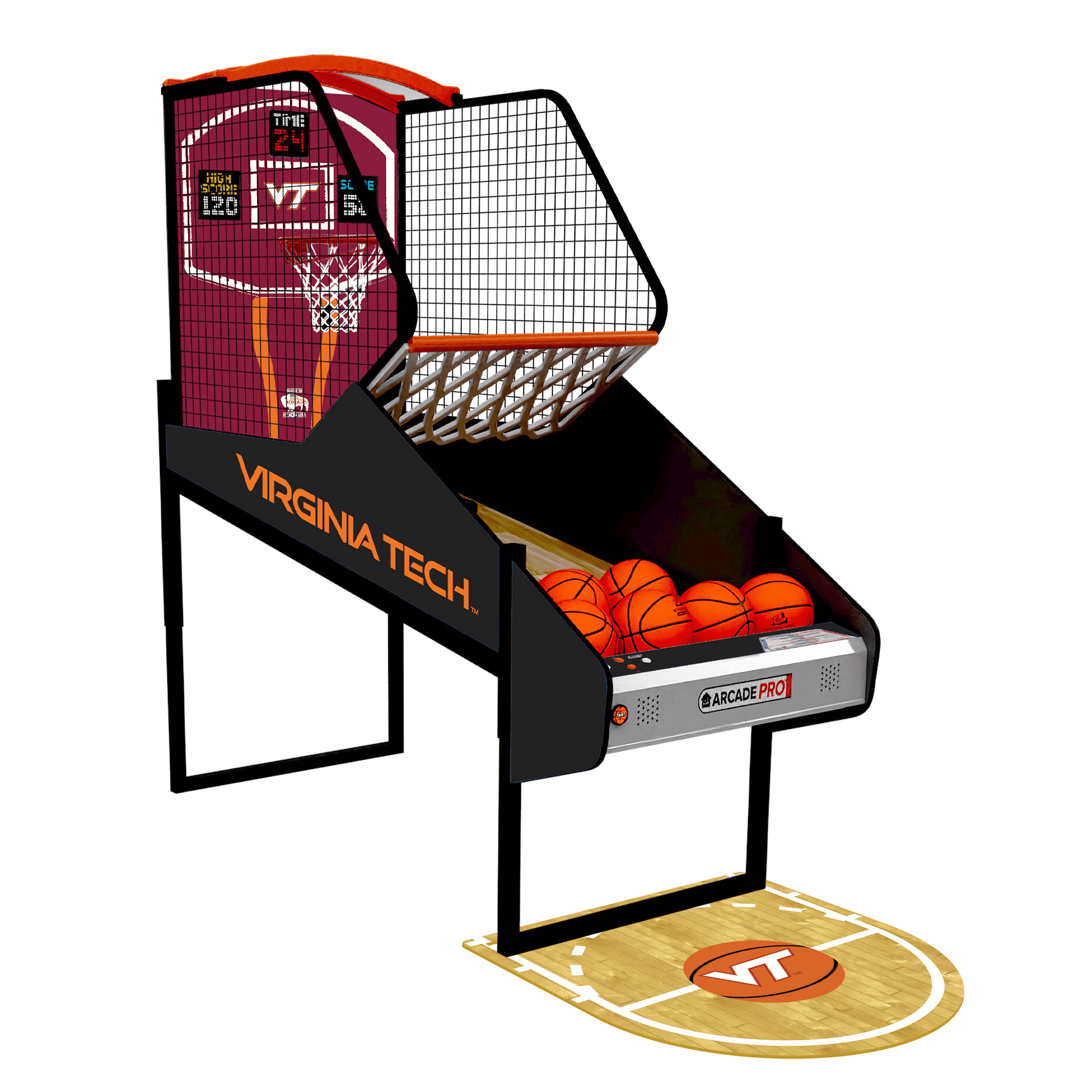 Virginia Tech College Hoops Arcade Innovative Concepts in Entertainment   