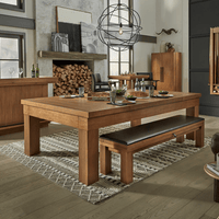 Alta Dining Conversion Top (Brushed Walnut) Pool Bundle Home Arcade Games