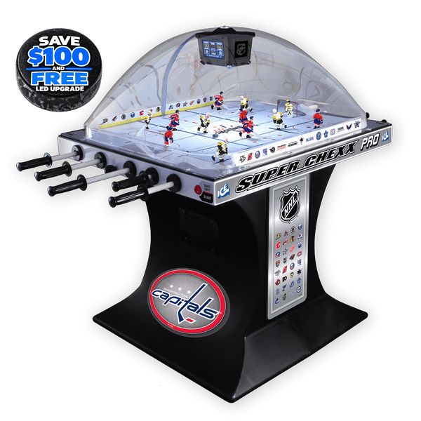 Washington Capitals NHL Super Chexx Pro Bubble Hockey