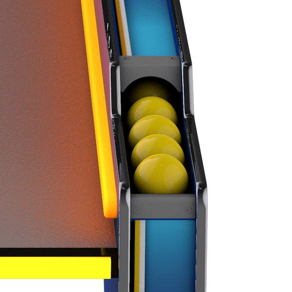 Dozen ICE Ball Pro Balls (Yellow) Add-On Innovative Concepts in Entertainment   