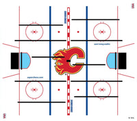 Calgary Flames Logo ICE