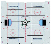 Skated Dallas Stars Logo ICE