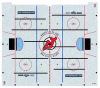 Skated New Jersey Devils Logo ICE