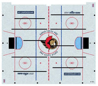 Skated Ottawa Senators Logo ICE