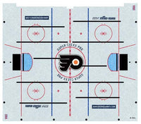 Skated Philadelphia Flyers Logo ICE