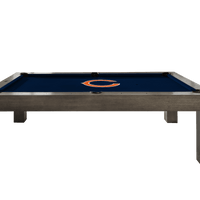 Chicago Bears Premium Pool Table Bundle - Charcoal Pool Bundle Home Arcade Games   
