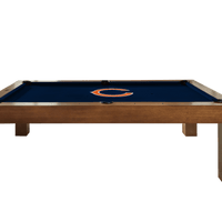 Chicago Bears Premium Pool Table Bundle - Walnut Pool Bundle Home Arcade Games   